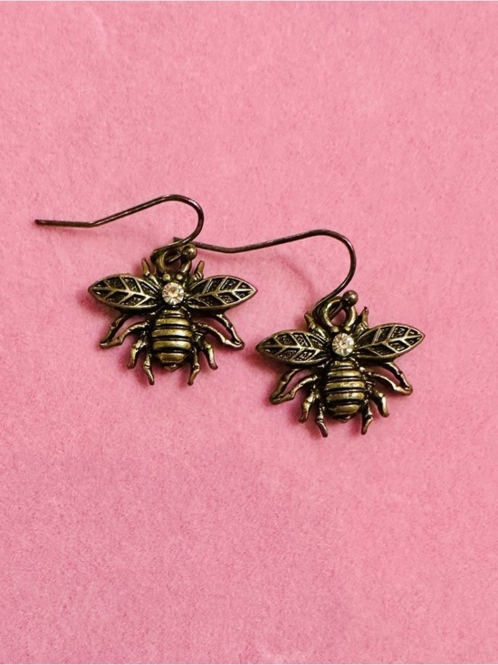 Vintage Style Bee Earrings